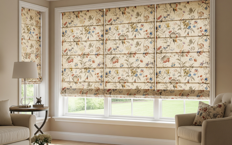 Как выбрать римские шторы для вашего интерьера