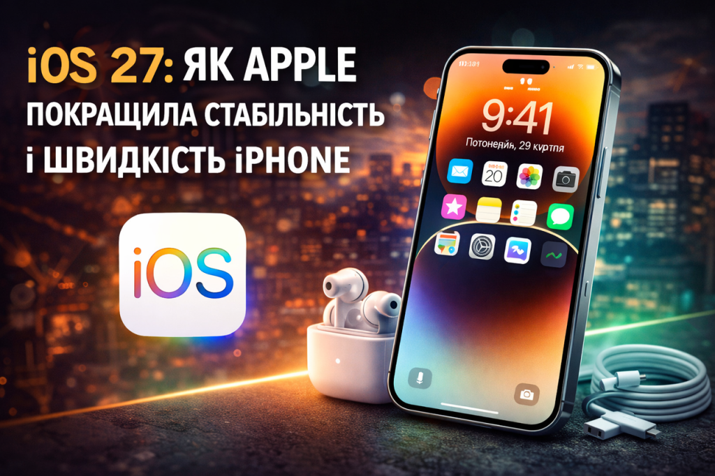 iOS 27 — стабільність, швидкість і новий курс Apple